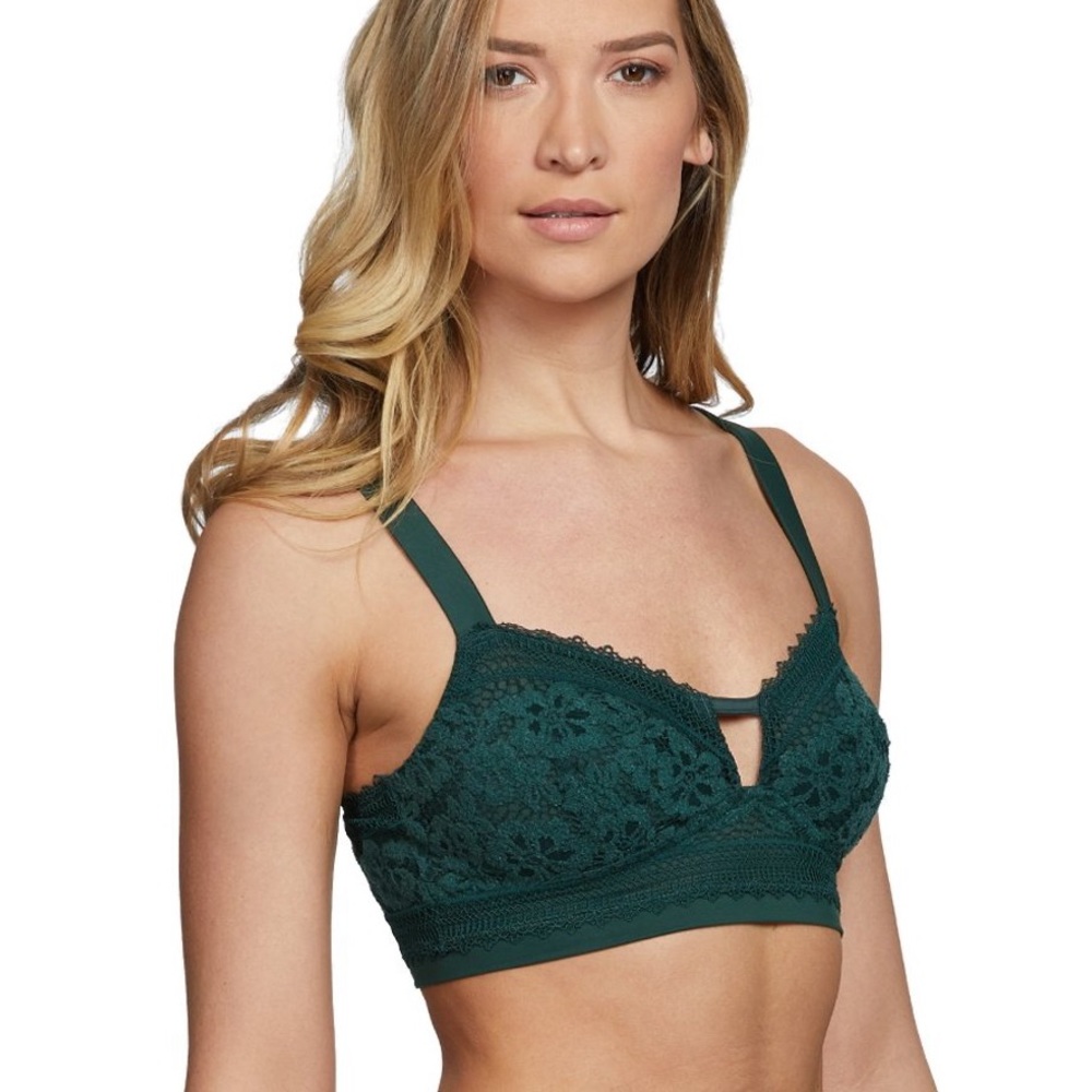 Free People “Annabelle” bralette in Pine